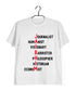 Ambedkar Jai Bhim Letter Art Politics Freedom Casual Graphic Printed T-Shirt for Men